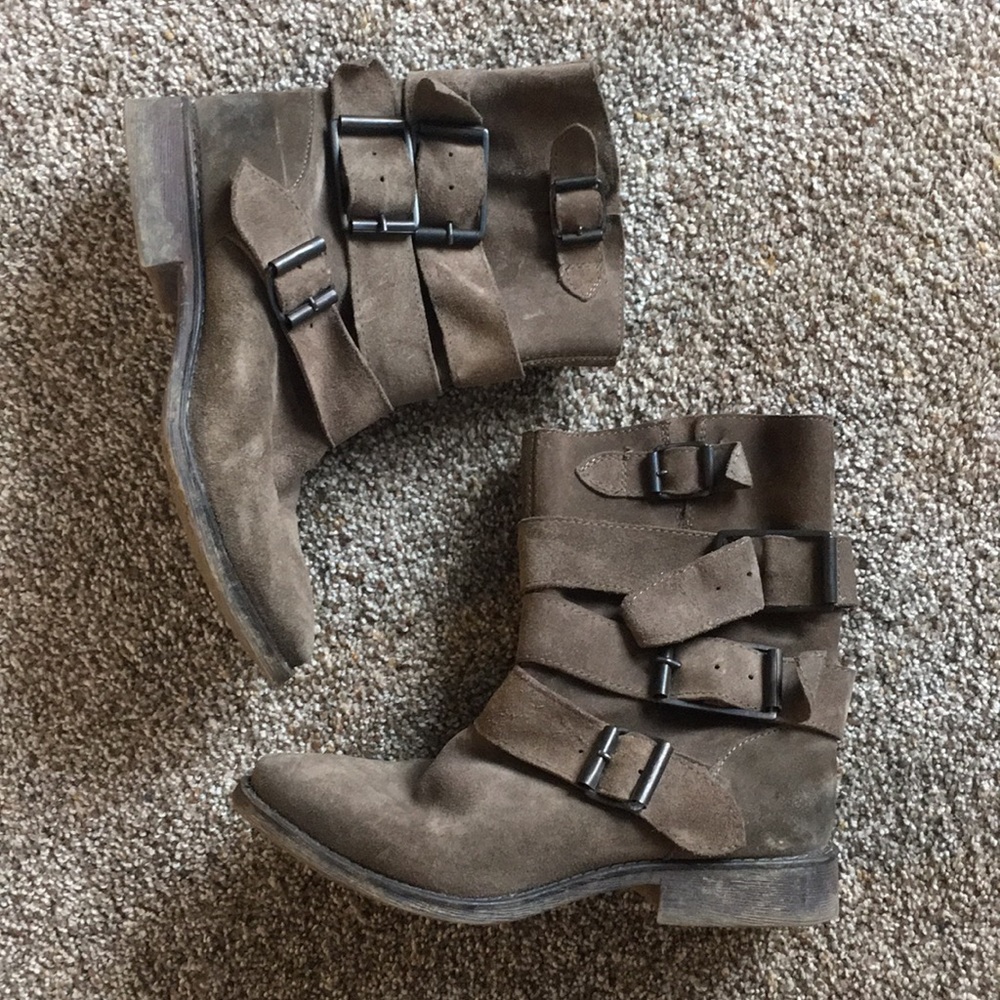 ZiGi Soho Crumpet boots - olive